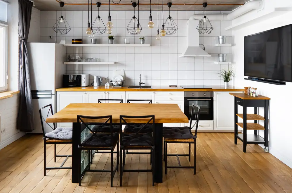 table manger industriel