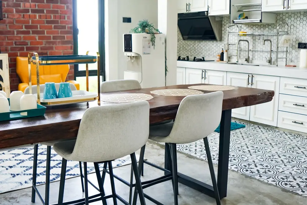 table manger industriel