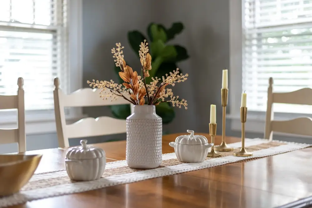 décoration table à manger